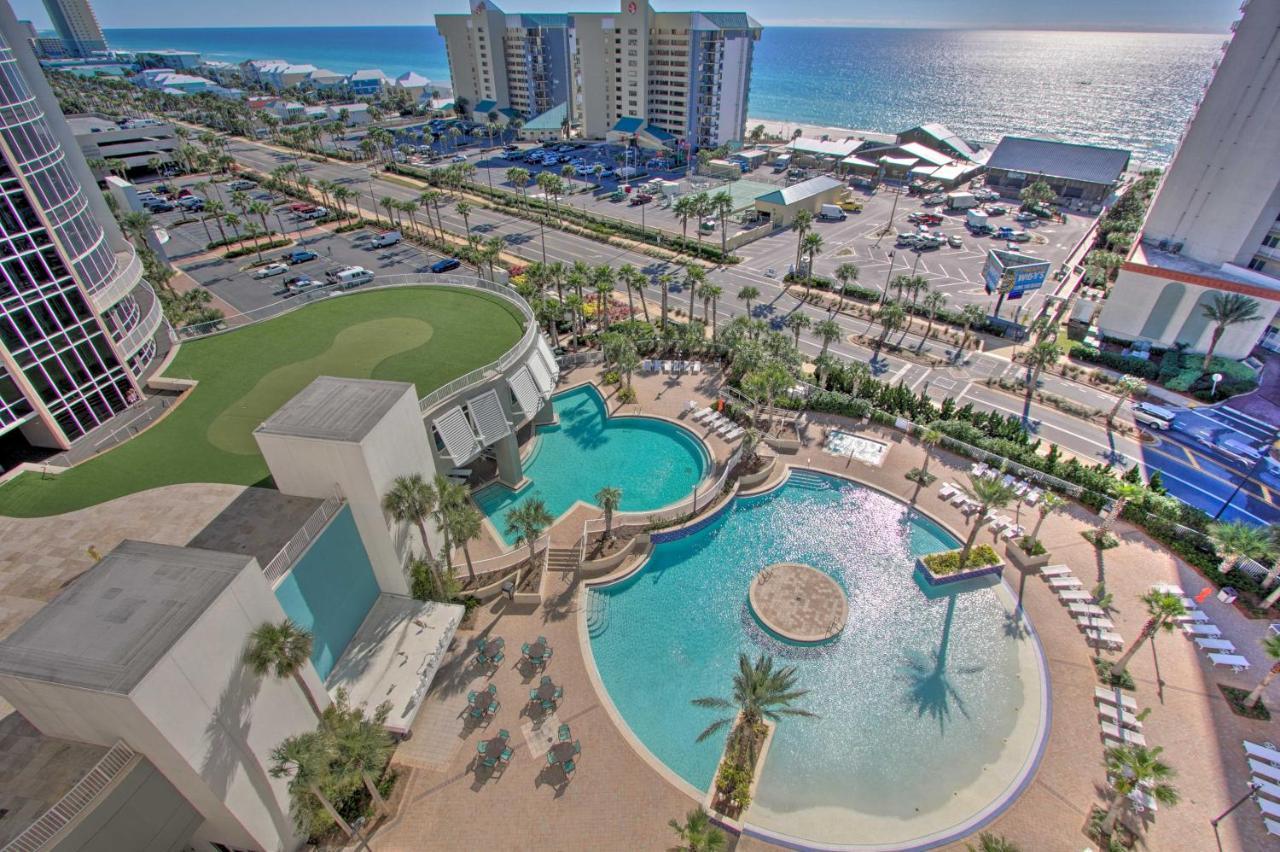 Comfy Pcb Condo With View And Private Beach Access! Panama City Beach Buitenkant foto