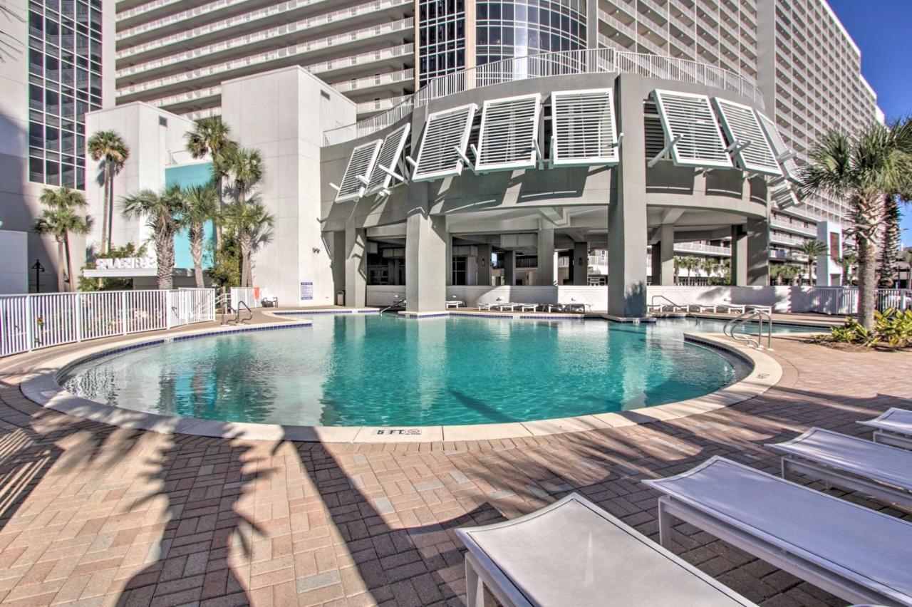 Comfy Pcb Condo With View And Private Beach Access! Panama City Beach Buitenkant foto