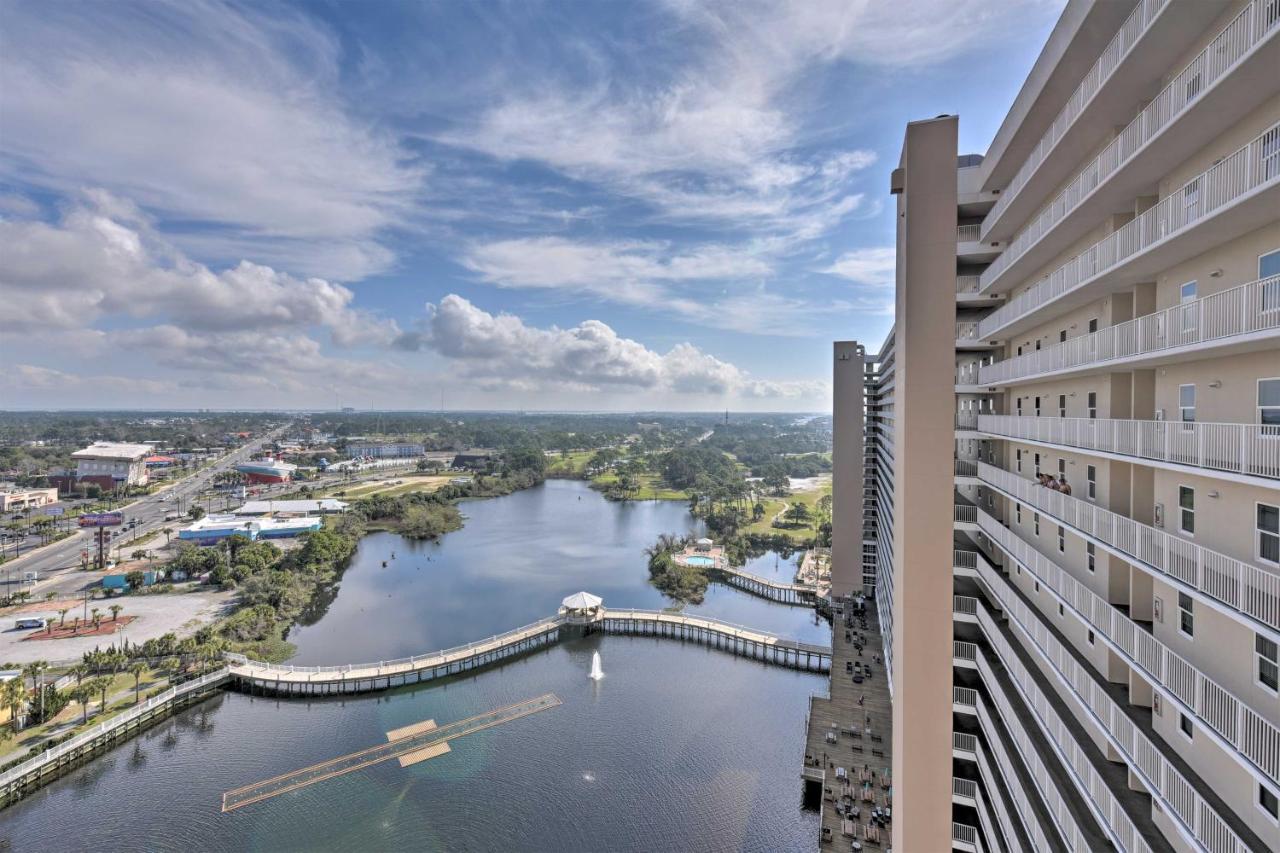 Comfy Pcb Condo With View And Private Beach Access! Panama City Beach Buitenkant foto