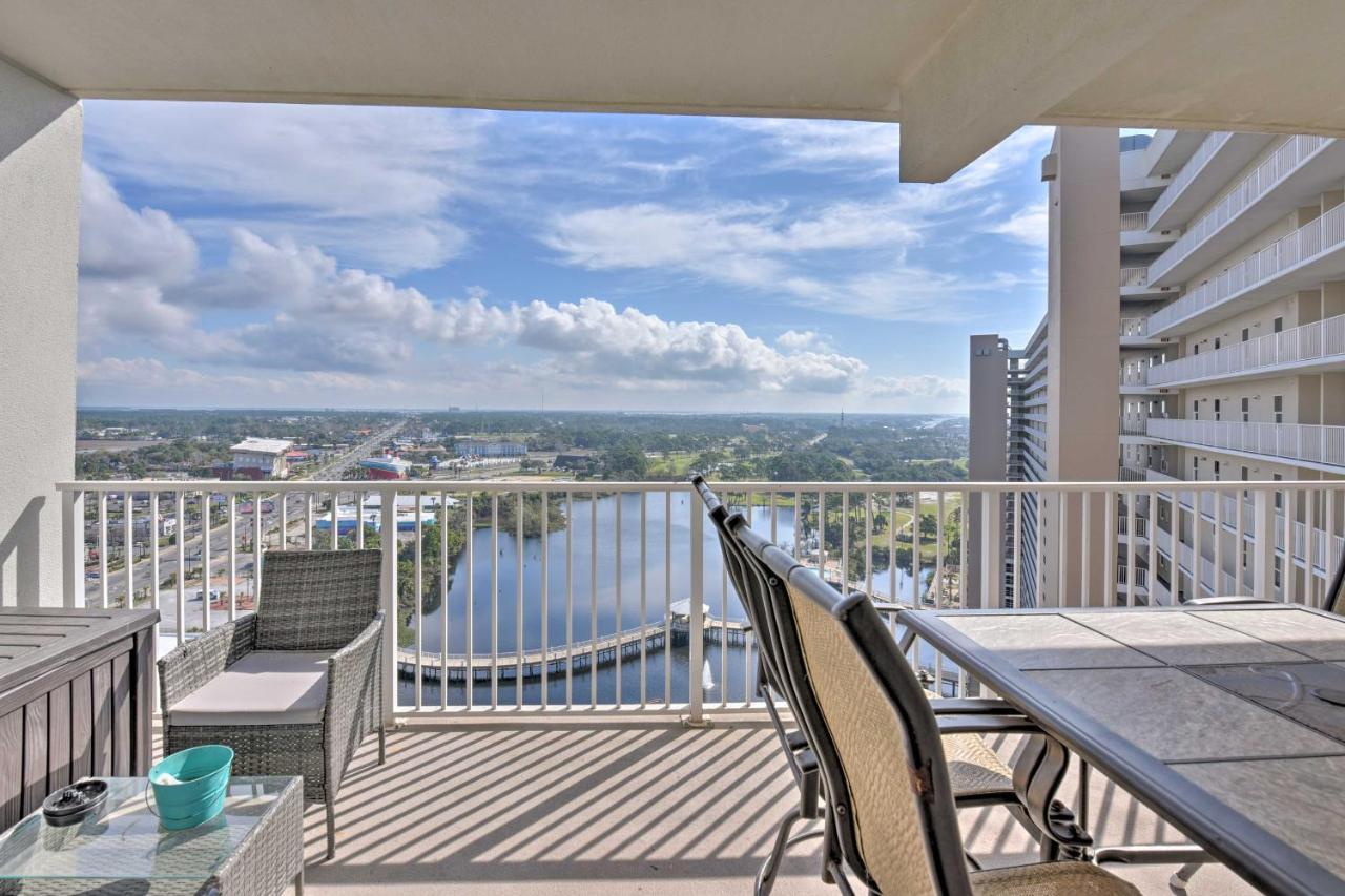 Comfy Pcb Condo With View And Private Beach Access! Panama City Beach Buitenkant foto