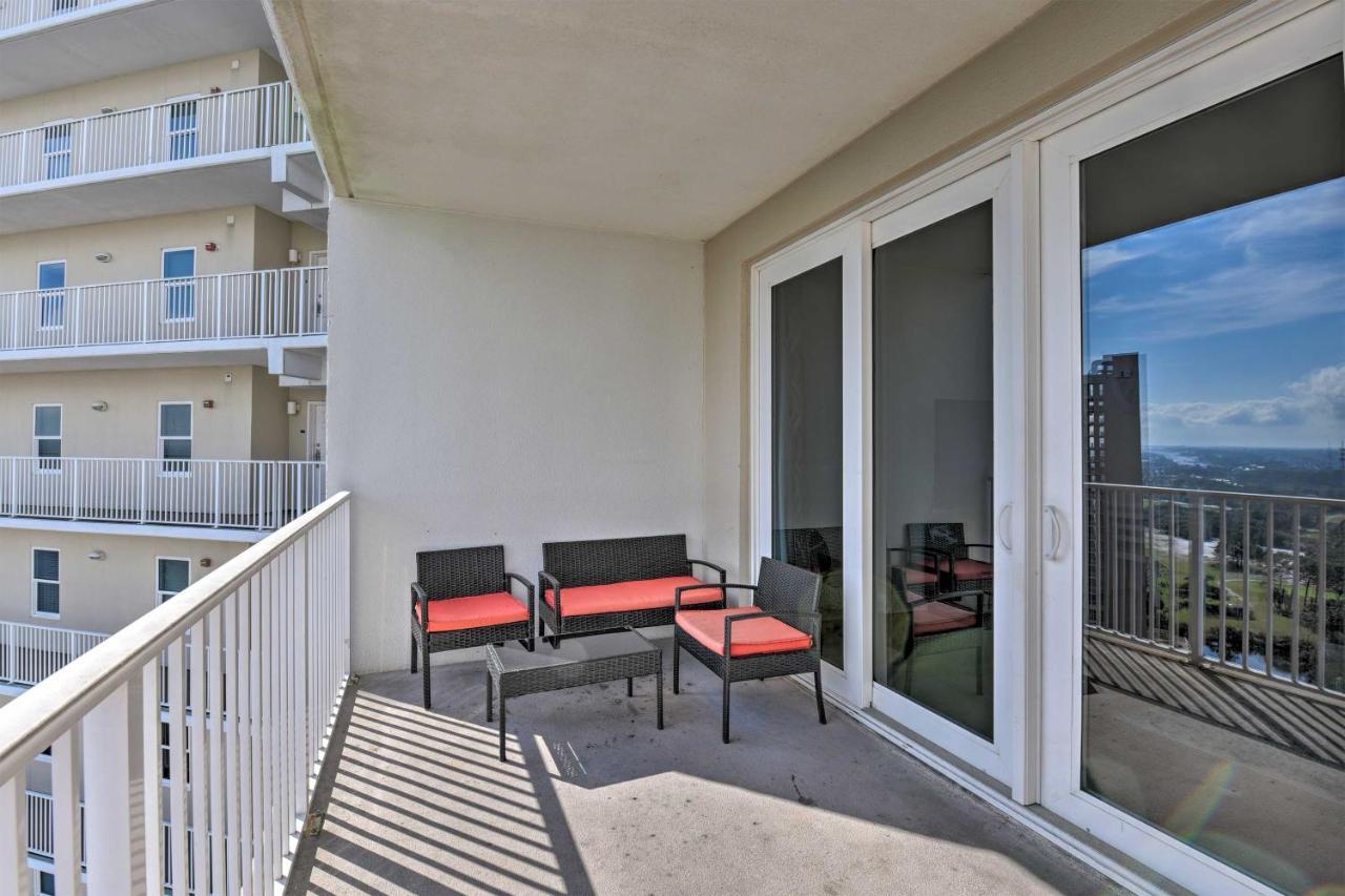 Comfy Pcb Condo With View And Private Beach Access! Panama City Beach Buitenkant foto